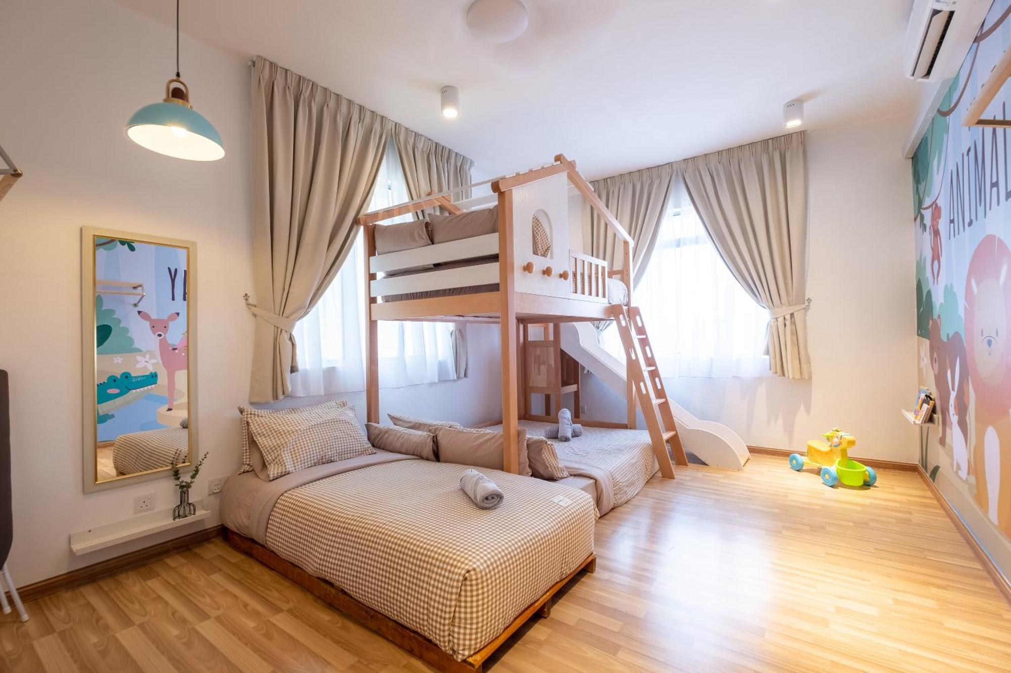 Kids Dream Home With Slides 4Bedroom2Bath 14Pax Lrt Куала-Лумпур Экстерьер фото
